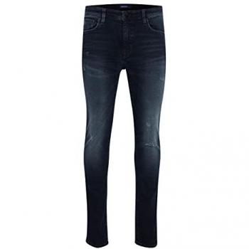 Skinny-fit-Jeans BLEND Skinny Jeans BHEcho Gr. 31, Länge 30, blau (denim blau schwarz), Herren, Jeans
