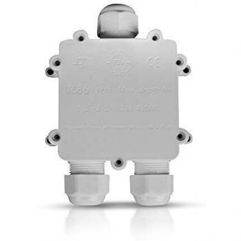 Scatola di derivazione per Faro LED con 3 ingressi