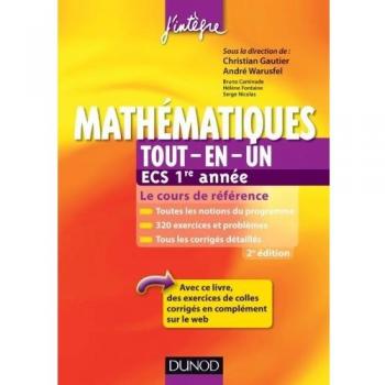 Mathématiques Tout-En-Un, Ecs 1re Année