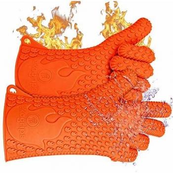 Jolly Green Products Ekogrips Silicone Heat One-Size-Fits-Most, Orange