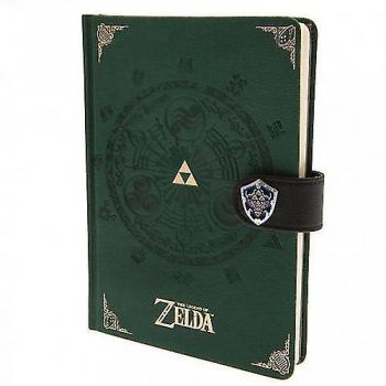 Carnet The Legend Of Zelda Premium Vert