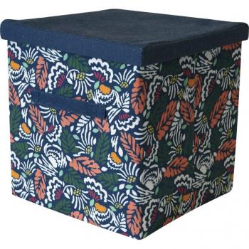 Panier de rangement pliable avec poignées