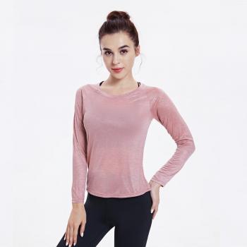 Vansydical Quick Dry Long Sleeve Athletic Shirt for Women