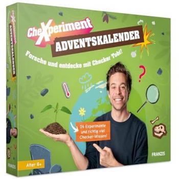 FRANZIS 67330: Forscher-Adventskalender mit Checker Tobi