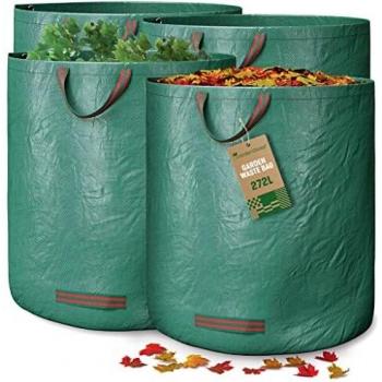 GardenGloss® 4er Set Gartenabfallsäcke