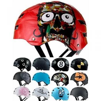 SkullCap® Casco Monopattino Elettrico Edizione Limitata Red Ocean M