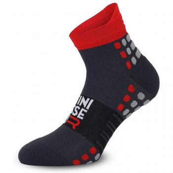 Finisseur Pro Stripe Low Compression Socks – Noir/Rouge – S