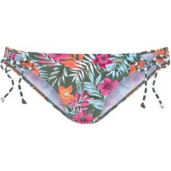 Venice Beach Slip Bikini Rosa, Verde e Bianco – Tendenza Mare