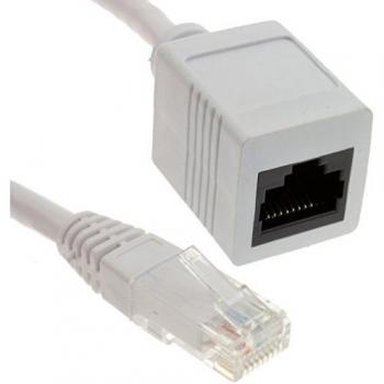 CAT6 UTP Ethernet RJ45 Extension Cable White 3m