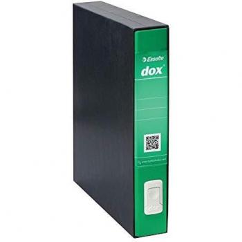 Registratore a Leva DOX4 Commerciale 28,5x31,5 cm Dorso 5 cm Verde D26414