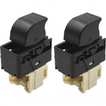 Interruptor de Ventanas Eléctricas para Nissan Pathfinder Infiniti G20 QX4 1996-2002, 25411-0M010, 2 Unidades