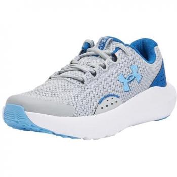 Under Armour Surge 4 Kinder Laufschuhe grau blau Größe 36.5