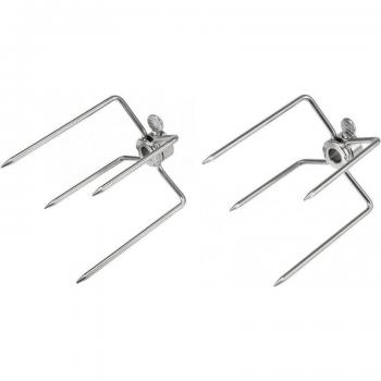 2 Pcs BBQ Grill Forks