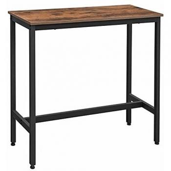 Rectangular Pub Table with Steel Frame