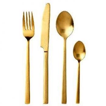 Bitz 16-teiliges Besteckset, Edelstahl matt