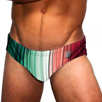 Nonbak Maillot de Bain Mexico Tricolor Slip Endurance PBT 55% et Polyester 45% (S)