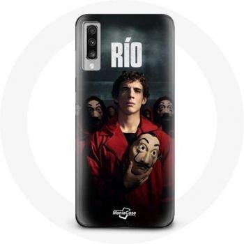 Involucro Samsung Galaxy A70 La Casa De Papel Rio
