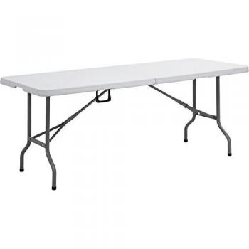 Tavolo rettangolare pieghevole Serena Group in polietilene 183x76 cm