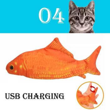 Jouet pour animaux en forme de poisson avec simulation
