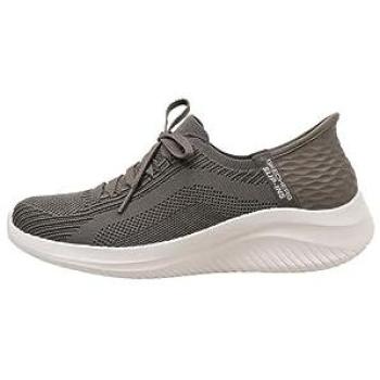 Ultra Flex 3.0 Slip‑Ins Skechers Femme – Vert Olive & Blanc, Pointure 38.5, Vegan