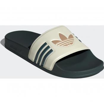 Adidas Originali Sandali Adilette Bianco Cremisi / Verde Minerale / Sabbia Calda EU 48