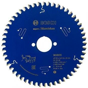 Disco de Sierra Circular Bosch Expert para Aluminio 165 x 30 x 2,6 mm, 52