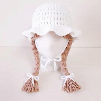 Chapeau Bébé Tresse Doux Hiver