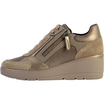Geox Sneakers D Ilde D36RAC 0BN22 C6692 Grau 38 female