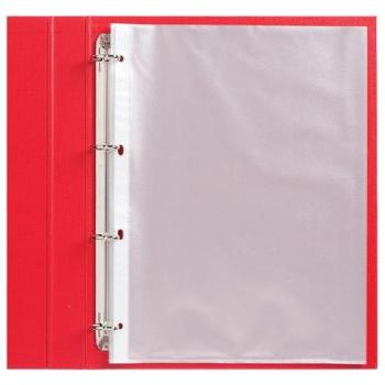 Pochette A4 4-gaats PP 0.08mm nerf 100 pièces