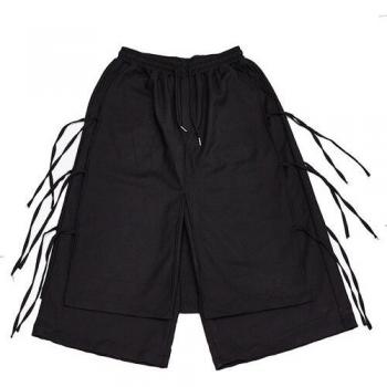 Casual Punk Hip Hop Kimono Trousers