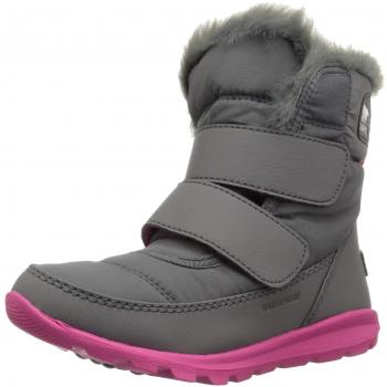 Sorel Whitney Strap, Botas Unisex para Niños, Talla 28 EU, Gris