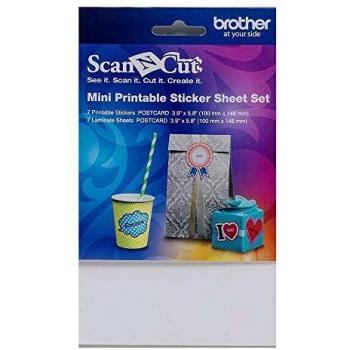 CAPSSMINI1 Laminated Stickers for Brother ScanNCut