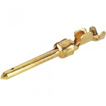 TE Connectivity HD-20 Connector Pin, Brass, AWG 24-20