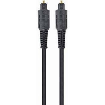 Gembird Toslink, 3m cable de audio Negro