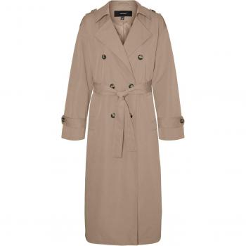 Vero Moda Chloe Mantel Beige – Cappotto beige, modello Chloe, Vero Moda