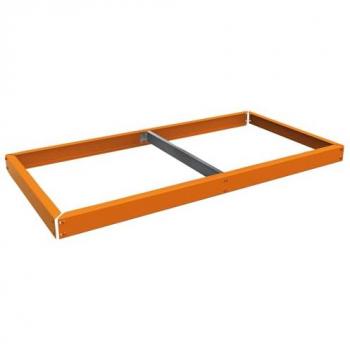 Estante Extra Ecoforte Naranja 180x45x3 cm