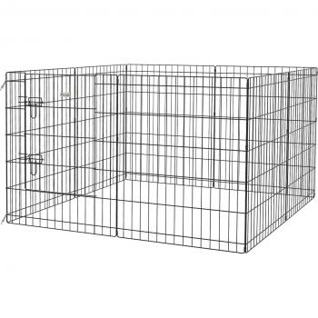PawHut 8 Panel Dog Playpen for Indoor/Outdoor Use