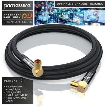 Primewire 4-fach geschirmtes Antennenkabel 75 Ohm