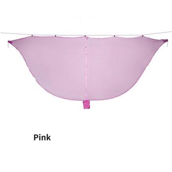 Hammock Insect Netting, 210T Nylon Mesh, with Drawstring Bag, 6m Rope, Double-Sided Zipper