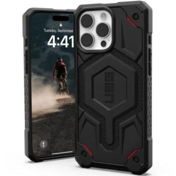 Cover Urbana Monarch Pro in Kevlar per iPhone 16 Pro Max nero