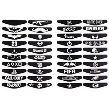 Autocollants Lumineux x40 pour Manette PS4