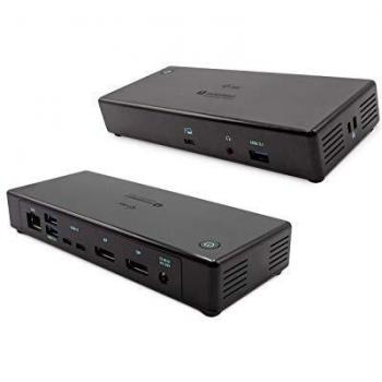I-tec Docking Station Thunderbolt 3/USB-C Dual 4K 2x4K/1x8K 1x Thunderbolt 3 2X USB-C 2X DisplayPort 1x GLAN 3X USB 3.1 1x Audio/Mik Power Del