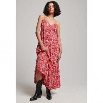 Superdry Vestido Longo Camisola de Moda