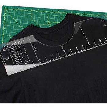 Vinyl Cut Layout Aid for T‑Shirts