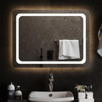 Espejo decorativo LED 80x60 cm