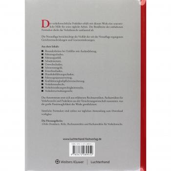 Formularbuch des Fachanwalts Verkehrsrecht