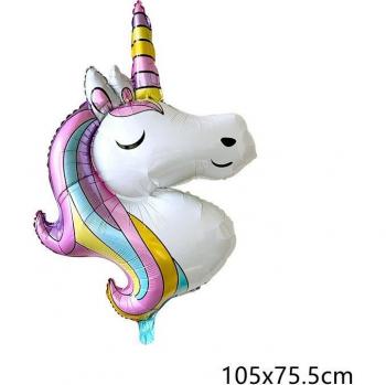 6-Pack Rainbow Unicorn Party Balloons