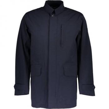 Men's Blue Gant S-Polyester Overcoat