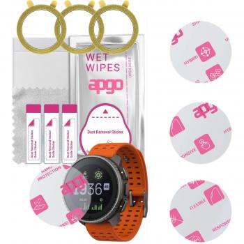3x apgo Ultra-Clear Hybrid Protective Glass for Suunto Vertical