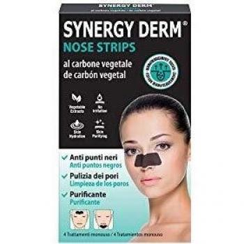 Synergy Derm Bandelettes Points Noirs Charbon Végétal 4 Unités